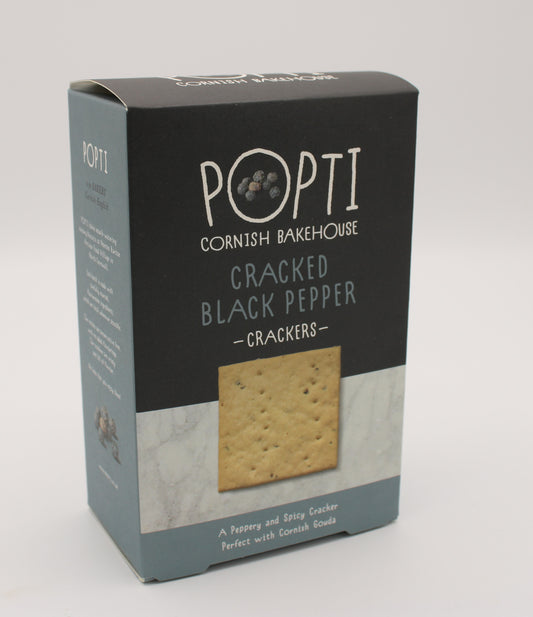 Cracked Black Pepper Crackers