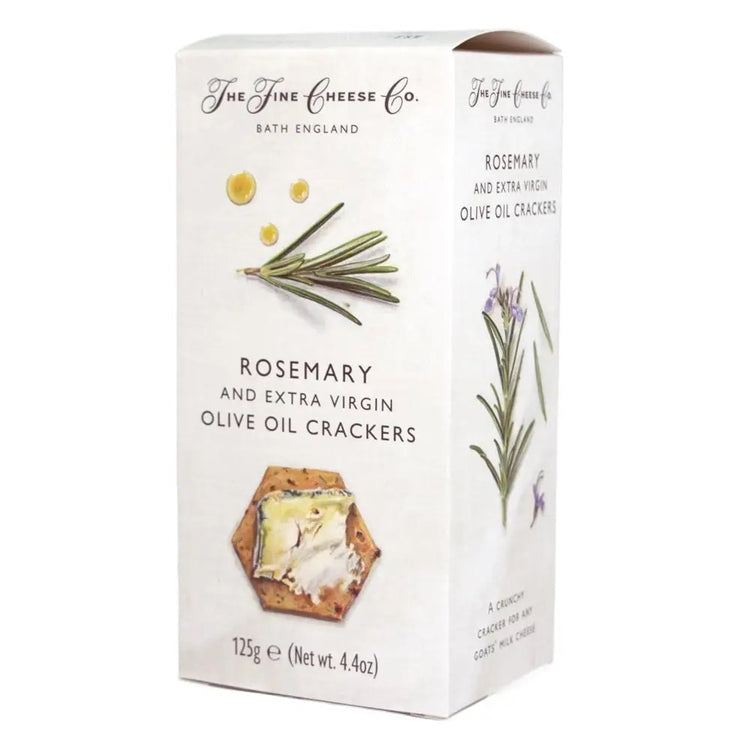 Rosemary and Extra Virgin Olive Oil Crackers - The Fine Cheese Co.