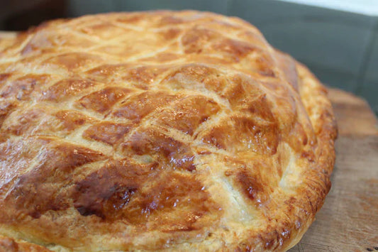 Bagborough Brie, Leek and Potato Pie
