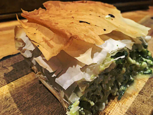 Fetish and Spinach Spanakopita