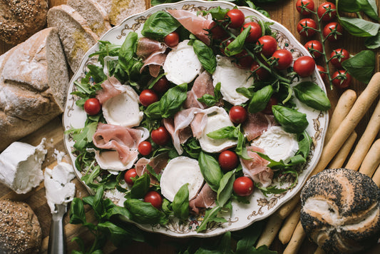 Michael's Mount and Parma Ham Salad